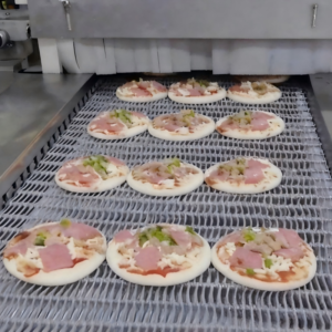 Pizza production line