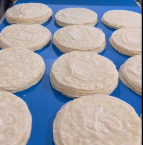 Tortilla production line